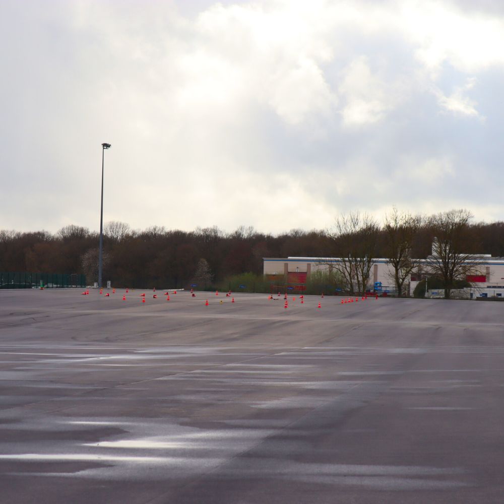 The driving training centre